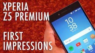 SONY Xperia Z5 Premium First Impressions: Expensive Bragging Rights | Pocketnow