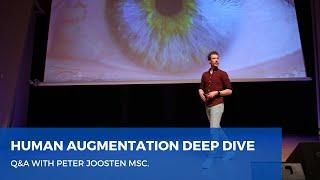 HUMAN AUGMENTATION DEEP DIVE - Q&A at Studium Generale TU Eindhoven | Peter Joosten MSc.