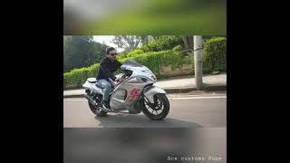 Karizma ZMR modified into Hayabusa | Suzuki Hayabusa modified | Ace customs Pune