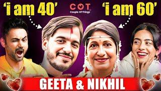 Geeta & Nikhil Exclusive Love Story I Amrita Rao I RJ Anmol I COUPLE Of Things  #agegaprelationship