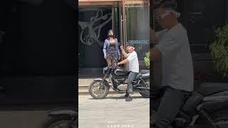 Life is hard and work is exhausting. I ride a motorcycle to pick up girls.