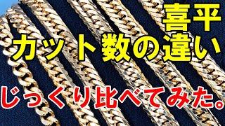 喜平のカット数別の輝き方の違いをご紹介！カット数どれ選べばいいの！？結局何面が綺麗なの！？迷ってしまっている方に。ぜひご確認いただきたい動画でございます！