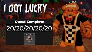 How to GET GOLDEN CHUCK / Just got lucky / 20-20-20-20-20 / Tower Heroes / Halloween Event 2024