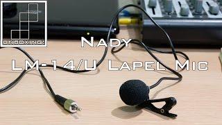 Unboxing: Nady LM-14/U Uni-Directional Lapel Microphone