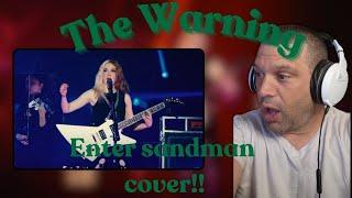 my first time hearing | The Warning - Enter Sandman (Live from Pepsi Center CDMX) (Reaction!!!)