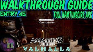 ASSASSIN'S CREED VALHALLA WALKTHROUGH GUIDE - HAMTUNSCIRE ARC