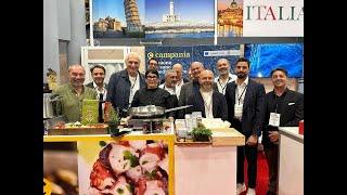 Chef Rosanna di Michele creates Rigione Campania Dishes for all at the 2024  Fancy Food Show...