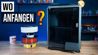 3d Druck für Einsteiger - Wo beginnt man am besten?