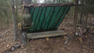 My bushcraft shelter