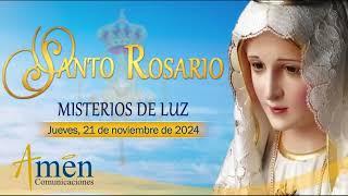 Santo Rosario en Audio l Misterios de Luz l Amen Comunicaciones