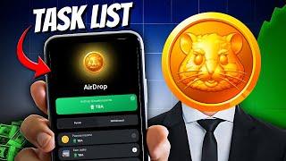 Hamster Kombat Airdrop: Complete Task List Explained!