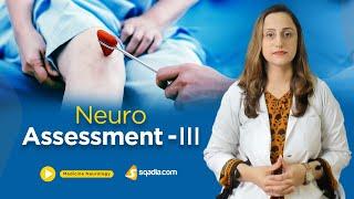 Neuro Assessment - III | Neurology Online Education | Clinical Student Lectures | V-Learning