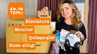 Temudan monitor, klaviatura, qulaqcıq, mousepad aldım! Almağa dəyər?