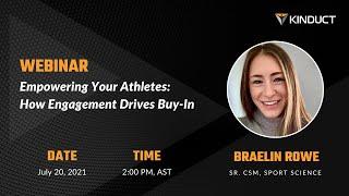 Empowering Your Athletes: How Engagement Drives Buy-In Webinar