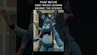 FNaF Movie 2 - Abby Riding Bonnie BEHIND THE SCENES | FNaF Movie 2 MEME