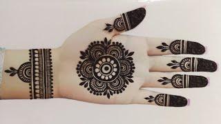 Eid special Beautiful Fronthand Mehndi Design |New Mehndi design for beginners||simple mehndi design