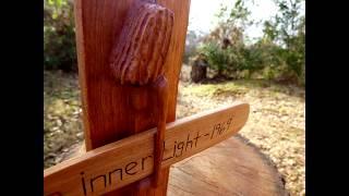 Making a Wooden Surfer Carving with Surfboard