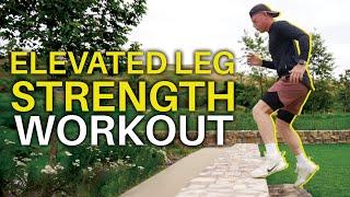 Unlock Explosive Tennis Power: Elevated Leg Strength Workout | Fit4Tennis