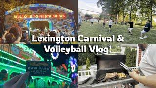 Lexington Carnival & Volleyball Vlog!