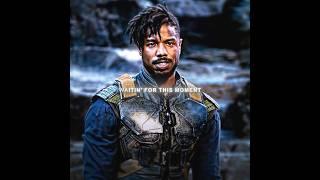 Killmonger must have had a miserable childhood‍⬛#marvel #edit #shorts
