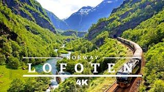 Lofoten Islands Norway 4K / Norway Drone Breathtaking  / Cinematic Drone Footage