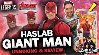 MARVEL LEGENDS HASLAB GIANT MAN UNBOXING & REVIEW