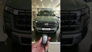 Hyundai Creta 2024 Khaki Green S(O) Mid Variant with onroad price list #shorts 