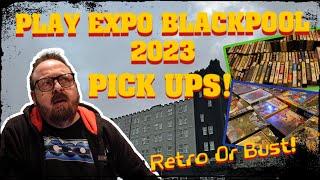 Play Expo Blackpool 2023 Pick Ups - Games, Gifts & Goodies! | Retro Or Bust!