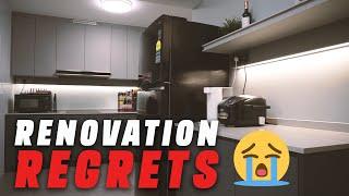 RENOVATION REGRETS - THINGS WE WISHED WE KNEW BEFORE | 4-Room Singapore HDB BTO