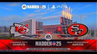 Madden NFL 25 | Kansas City Chiefs vs San Francisco 49ers | NFL Showdown