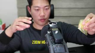 ZOOM H1 과 H6 마이크 음질 비교! (ASMR 마이크) (ZOOM H1 &H6 comparison)