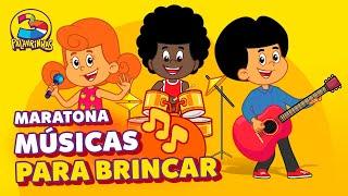 Maratona Músicas para Brincar | 3 Palavrinhas | Músicas Animadas | OFICIAL