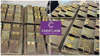 22kt gold modern designs daily wear workwear gold earrings with price and weight from Caratlane