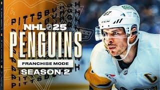 NHL 25: PITTSBURGH PENGUINS FRANCHISE MODE - SEASON 2