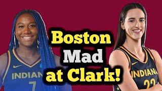 Aliyah Boston Mad at Caitlin Clark at Indiana Fever Training