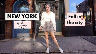 NYC Weekend in my Life Vlog! Fall in the city 