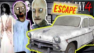 The Four ghost house escape - Granny chapter 4 the rebillion