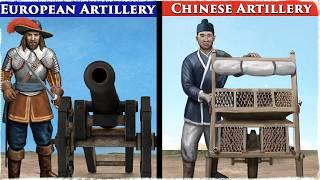 Bringing in the Big Guns: How Western Artillery Transformed Chinese Warfare in the 17th Century