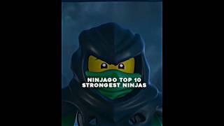 Ninjago Top 10 Strongest Ninajs #shortfeed #strongest #ninja #ninjago #ninjagodragonsrising