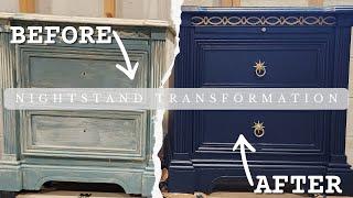 Transforming $20 Nightstands | Antique Booth Furniture Flip