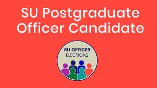 Tony Cheung - Candidate for Postgraduate Officer