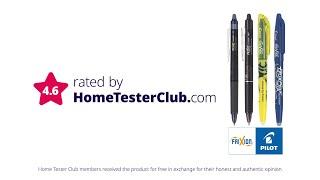 Frixion Pilot Pen featured by Home Tester Club UK