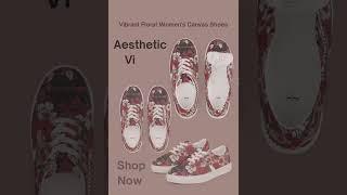 Floral Women’s Shoes#floral#design#shoes#fashion#smallbusiness#shorts#viralshort#tshirtdesign