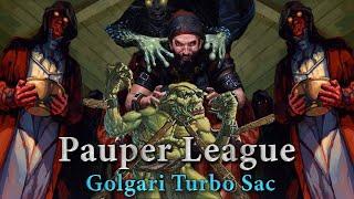 Pauper League - Golgari Turbo Sacrifice - Turn 2 Initiative