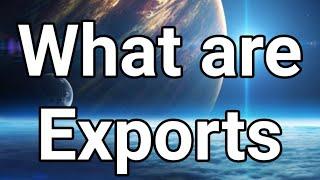 What are Exports.Urdu/English