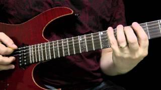 A Harmonic Minor lick - Guitar Lesson