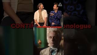 David Tennant and Michael Sheen are adorable #GoodOmens #PrimeVideo