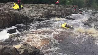 Hydrospeeding Demonstration on the River Tees in the North East