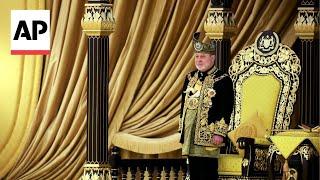 WATCH: Billionaire Sultan Ibrahim Iskandar crowned as Malaysia's new king