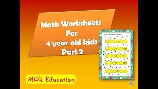 Free Math Worksheets for 4 and 5 year old Kids , numbers worksheet, preschool math worksheets